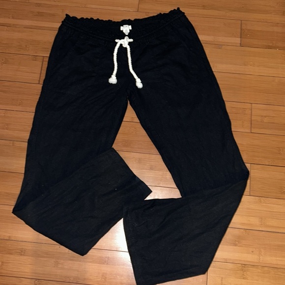 ROXY Oceanside linen blend beach pants. Med - Picture 4 of 10